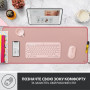 Килимок для мишки Logitech Desk Mat Studio Series Darker Rose (956-000053)