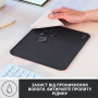 Килимок для мишки Logitech Mouse Pad Studio Series Graphite (956-000049)