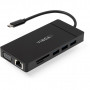 Концентратор Vinga USB-C 3.1 to VGA+HDMI+RJ45+3xUSB3.0+USB2.0+SD/TF+PD100W+Audio (VHYC10)