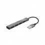 Концентратор Trust Halyx Aluminium 4-Port Mini USB Hub (23786_TRUST)