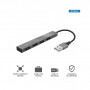 Концентратор Trust Halyx Aluminium 4-Port Mini USB Hub (23786_TRUST)