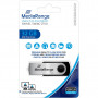 USB флеш накопичувач Mediarange 32GB Black/Silver USB 2.0 (MR911)