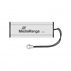 USB флеш накопичувач Mediarange 16GB Black/Silver USB 3.0 (MR915)