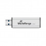 USB флеш накопичувач Mediarange 256GB Black/Silver USB 3.0 (MR919)