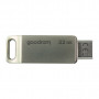 USB флеш накопичувач Goodram 32GB ODA3 Silver USB 3.0 / Type-C (ODA3-0320S0R11)