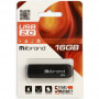 USB флеш накопичувач Mibrand 16GB Mink Black USB 2.0 (MI2.0/MI16P4B)