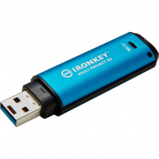 USB флеш накопичувач Kingston 16GB IronKey Vault Privacy 50 Blue USB 3.2 (IKVP50/16GB)