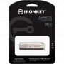 USB флеш накопичувач Kingston 32GB IronKey Locker Plus 50 AES Encrypted USB 3.2 (IKLP50/32GB)