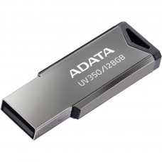 USB флеш накопичувач ADATA 128GB UV350 Metallic USB 3.1 (AUV350-128G-RBK)