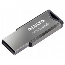 USB флеш накопичувач ADATA 64GB UV350 Metallic USB 3.2 (AUV350-64G-RBK)