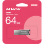 USB флеш накопичувач ADATA 64GB UV350 Metallic USB 3.2 (AUV350-64G-RBK)