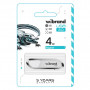 USB флеш накопичувач Wibrand 4GB Aligator White USB 2.0 (WI2.0/AL4U7W)