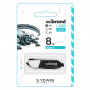 USB флеш накопичувач Wibrand 8GB Aligator Black USB 2.0 (WI2.0/AL8U7B)