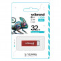 USB флеш накопичувач Wibrand 32GB Chameleon Red USB 2.0 (WI2.0/CH32U6R)