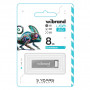 USB флеш накопичувач Wibrand 8GB Chameleon Silver USB 2.0 (WI2.0/CH8U6S)