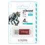 USB флеш накопичувач Wibrand 4GB Cougar Red USB 2.0 (WI2.0/CU4P1R)