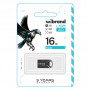 USB флеш накопичувач Wibrand 16GB Hawk Black USB 2.0 (WI2.0/HA16M1B)