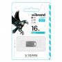 USB флеш накопичувач Wibrand 16GB Hawk Silver USB 2.0 (WI2.0/HA16M1S)