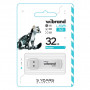 USB флеш накопичувач Wibrand 32GB Marten White USB 3.2 Gen 1 (USB 3.0) (WI3.2/MA32P10W)