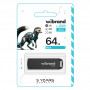 USB флеш накопичувач Wibrand 64GB Mink Black USB 2.0 (WI2.0/MI64P4B)