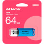 USB флеш накопичувач ADATA 64GB C906 Blue USB 2.0 (AC906-64G-RWB)