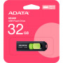 USB флеш накопичувач ADATA 32GB UC300 Black/Green Type-C USB 3.2 (ACHO-UC300-32G-RBK/GN)