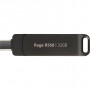 USB флеш накопичувач Patriot 32GB Rage R550 Matte Black USB 3.2/Type-C (PE32GR550DSAD)