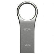 USB флеш накопичувач Silicon Power 64GB Firma F80 Silver USB 2.0 (SP064GBUF2F80V1S)