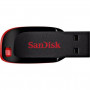 USB флеш накопичувач SanDisk 64GB Cruzer Blade Black/red USB 2.0 (SDCZ50-064G-B35)