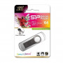 USB флеш накопичувач Silicon Power 64GB Jewel J80 Titanium USB 3.0 (SP064GBUF3J80V1T)