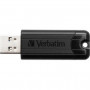 USB флеш накопичувач Verbatim 128GB PinStripe Black USB 3.0 (49319)