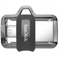 USB флеш накопичувач SanDisk 16GB Ultra Dual Black USB 3.0 OTG (SDDD3-016G-G46)