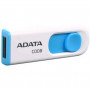 USB флеш накопичувач ADATA 64GB C008 White+Blue USB 2.0 (AC008-64G-RWE)