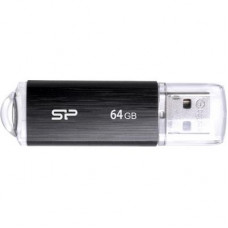 USB флеш накопичувач Silicon Power 64GB Ultima U02 Black USB 2.0 (SP064GBUF2U02V1K)