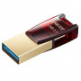 USB флеш накопичувач Apacer 64GB AH180 Red Type-C Dual USB 3.1 (AP64GAH180R-1)