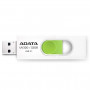 USB флеш накопичувач ADATA 32GB UV320 White/Green USB 3.1 (AUV320-32G-RWHGN)