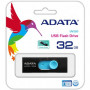 USB флеш накопичувач ADATA 32GB UV320 Black/Blue USB 3.1 (AUV320-32G-RBKBL)