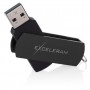 USB флеш накопичувач eXceleram 32GB P2 Series Black/Black USB 2.0 (EXP2U2BB32)