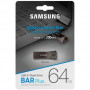 USB флеш накопичувач Samsung 64GB Bar Plus Black USB 3.1 (MUF-64BE4/APC)