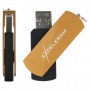 USB флеш накопичувач eXceleram 64GB P2 Series Brown/Black USB 2.0 (EXP2U2BRB64)