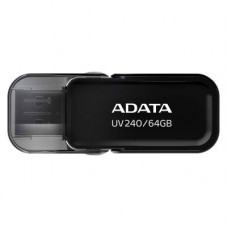 USB флеш накопичувач ADATA 64GB UV240 Black USB 2.0 (AUV240-64G-RBK)