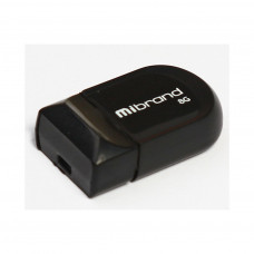 USB флеш накопичувач Mibrand 8GB Scorpio Black USB 2.0 (MI2.0/SC8M3B)