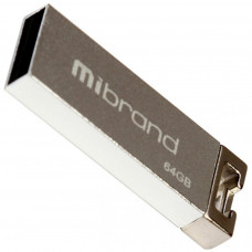 USB флеш накопичувач Mibrand 64GB Сhameleon Silver USB 2.0 (MI2.0/CH64U6S)