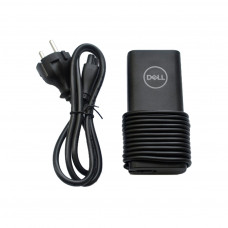 Блок живлення до ноутбуку Dell 65W Type-C 20V, 3.25A + 15V, 3A + 9V, 3A + 5V, 3A long-корпус (LA65NM190 / A40374)