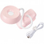 Настільна лампа Philips Donutclip 3Вт 4000K 1200мАг USB-A рожевий (929003179607)