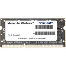 Модуль пам'яті для ноутбука SoDIMM DDR3L 4GB 1600 MHz Patriot (PSD34G1600L2S)