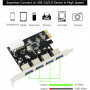 Контролер Dynamode USB 3.0 4 ports NEC PD720201 to PCI-E (USB3.0-4-PCIE)