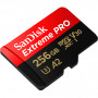 Карта пам'яті SanDisk 256 GB microSDXC UHS-I U3 Extreme Pro+SD Adapter (SDSQXCD-256G-GN6MA)