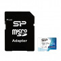 Карта пам'яті Silicon Power 64Gb microSDXC U3 A1 V30 Superior Color 100R/80W + adapter (SP064GBSTXDU3V20AB)