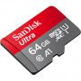 Карта пам'яті SanDisk 64GB microSD class 10 UHS-I Ultra (SDSQUAB-064G-GN6MA)